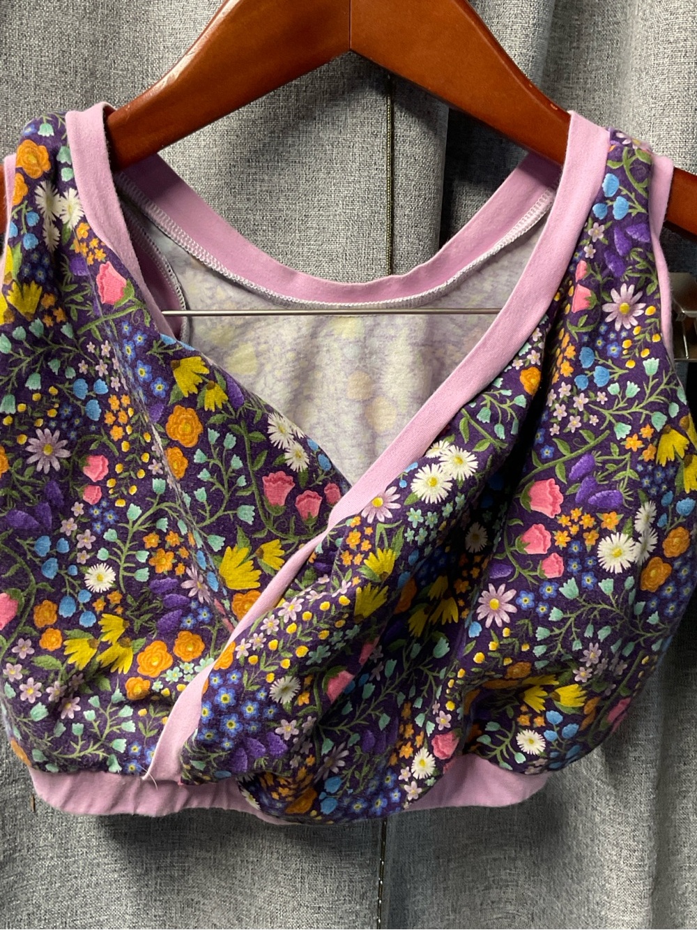 MOLKE XL Mega Bra floral made in UK